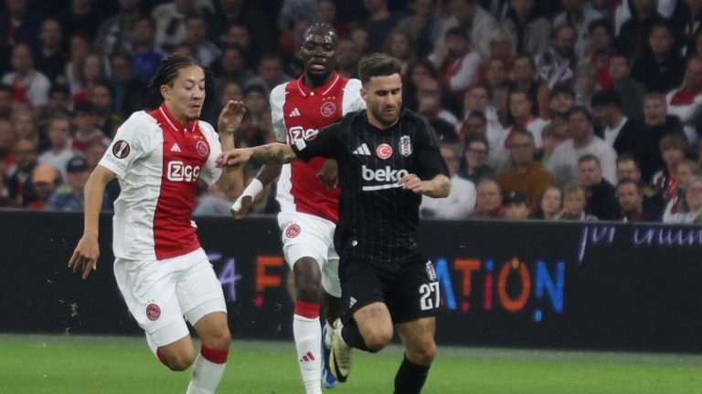 Beşiktaş, Hollanda'da Ajax'a ağır mağlup oldu