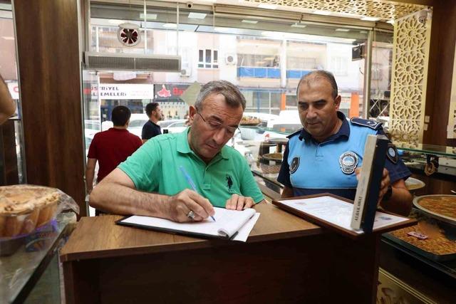 Fırıncılar ve hamur işlerinde Akdeniz belediyesinden titiz muayene 2